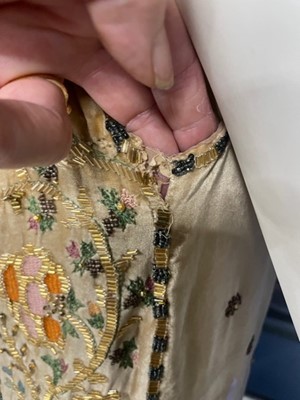 Lot 62 - A Jean Patou couture embroidered velvet cocktail dress, 1925-26