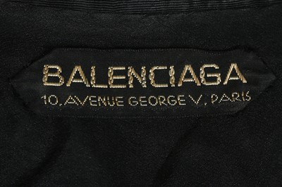 Lot 71 - A fine and rare Balenciaga couture embroidered bolero bodice, Spring-Summer 1946