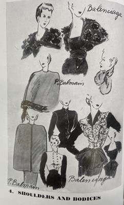 Lot 71 - A fine and rare Balenciaga couture embroidered bolero bodice, Spring-Summer 1946