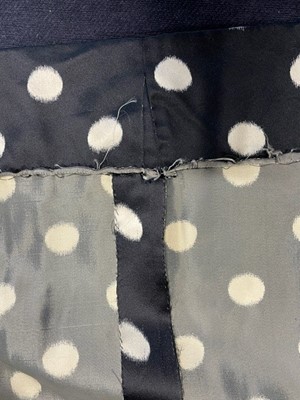 Lot 76 - A fine Balenciaga couture polka-dot satin dinner dress, Model 103, Autumn-Winter 1953