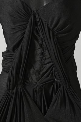 Lot 67 - A rare and early Alix / Madame Grès couture draped silk jersey evening gown, circa 1936