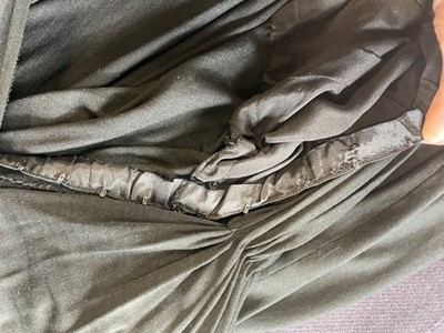 Lot 67 - A rare and early Alix / Madame Grès couture draped silk jersey evening gown, circa 1936
