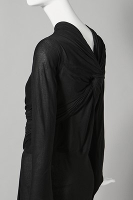 Lot 67 - A rare and early Alix / Madame Grès couture draped silk jersey evening gown, circa 1936