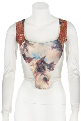 Lot 203 - A Vivienne Westwood sleeved corset, 'Portrait' collection, Autumn-Winter 1990-91