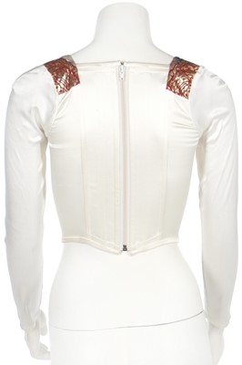 Lot 203 - A Vivienne Westwood sleeved corset, 'Portrait' collection, Autumn-Winter 1990-91
