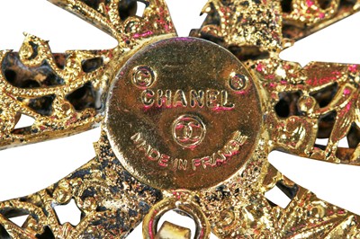 Lot 12 - A fine Chanel two-strand 'pearl' sautoir, 1971-1981