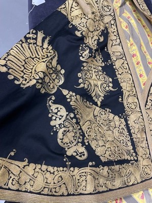 Lot 254 - A woman's embroidered wedding robe, Piri Piri, Greek or Albanian Ottoman, late 19th century