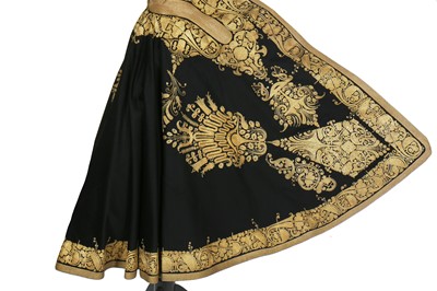 Lot 254 - A woman's embroidered wedding robe, Piri Piri, Greek or Albanian Ottoman, late 19th century