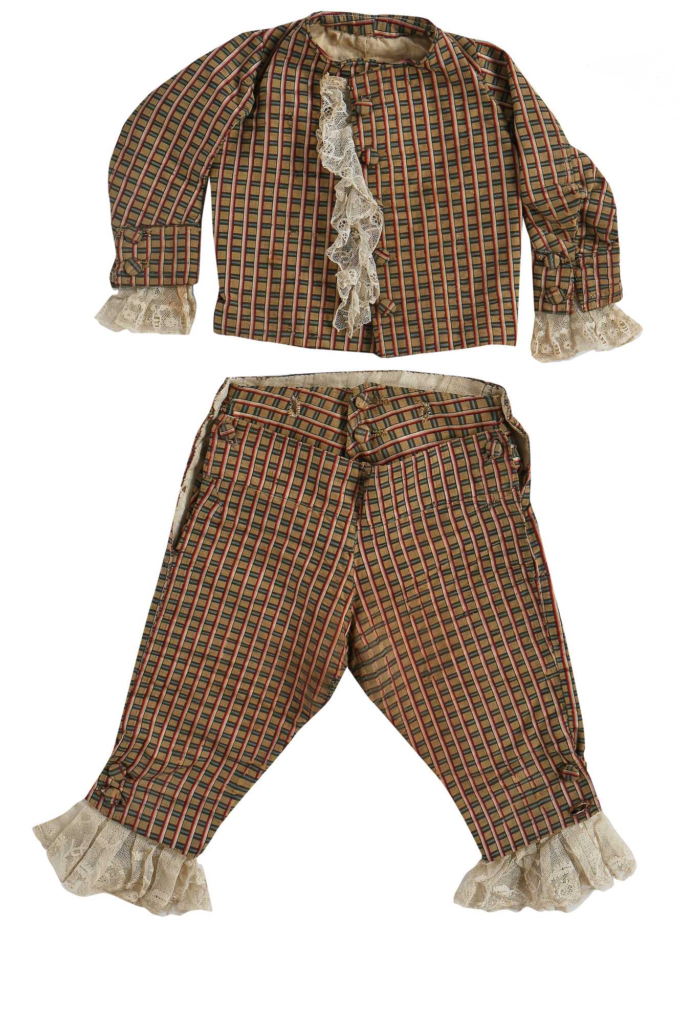 Lot 34 - A rare boys' suit, French, late 18th century