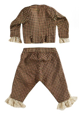 Lot 34 - A rare boys' suit, French, late 18th century