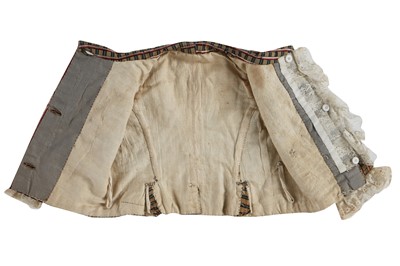 Lot 34 - A rare boys' suit, French, late 18th century