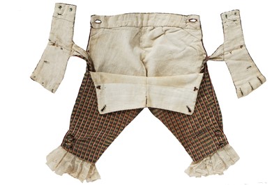 Lot 34 - A rare boys' suit, French, late 18th century
