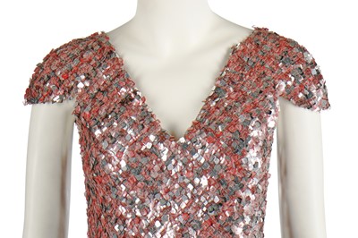 Lot 11 - A Chanel by Karl Lagerfeld couture sequined cocktail dress,  Autumn-Winter 2007