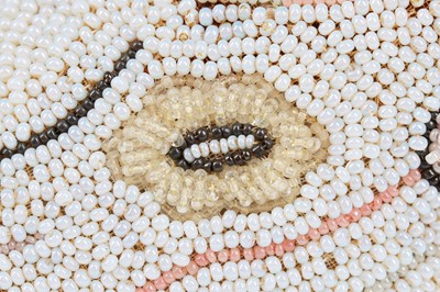 Lot 91 - A fine and rare Roger Vivier beaded evening shoe, 1963-64