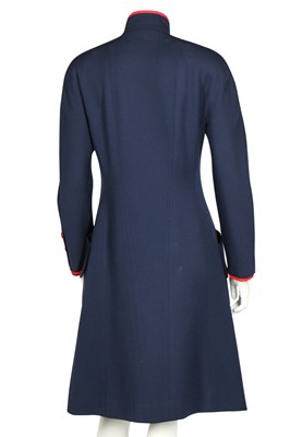 Lot 9 - A Chanel by Lagerfeld military-inspired coat, 1990s