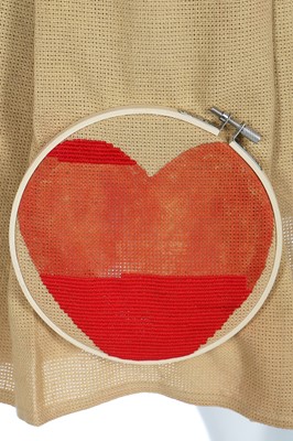 Lot 174 - A Franck Joseph Bastille 'Heart' dress, 1988