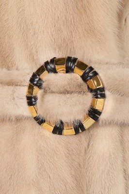 Lot 16 - A Noble Furs blonde mink coat, 1960s,...