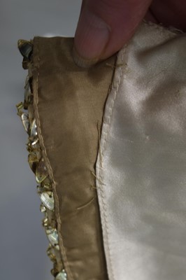 Lot 228 - A fine Alexander McQueen gold embroidered and sequined evening dress, 'In Memory of Elizabeth Howe, Salem 1692' or 'Witches of Salem' collection, Autumn-Winter 2007
