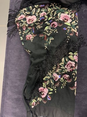Lot 223 - A Givenchy haute couture by Alexander McQueen beaded evening skirt, Autumn-Winter 1998