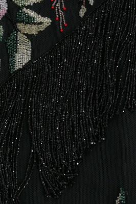 Lot 223 - A Givenchy haute couture by Alexander McQueen beaded evening skirt, Autumn-Winter 1998
