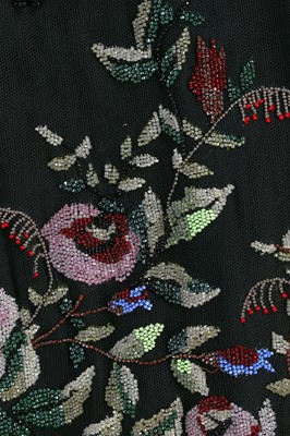 Lot 223 - A Givenchy haute couture by Alexander McQueen beaded evening skirt, Autumn-Winter 1998