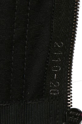 Lot 220 - A Givenchy by Alexander McQueen black crêpe and leopard lace evening gown, Autumn-Winter 1997 collection