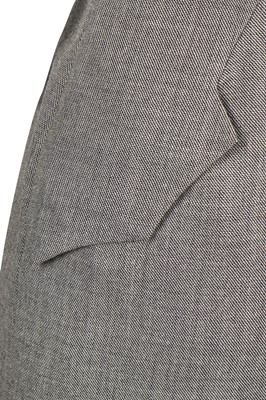 Lot 222 - An Alexander McQueen grey wool dress, 'Untitled' collection, Spring-Summer 1998