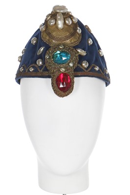 Lot 51 - de Basil Ballets Russes Costume for the 'Bluebird', after Bakst's design, 1940s