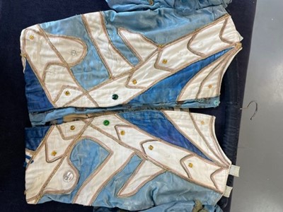Lot 51 - de Basil Ballets Russes Costume for the 'Bluebird', after Bakst's design, 1940s