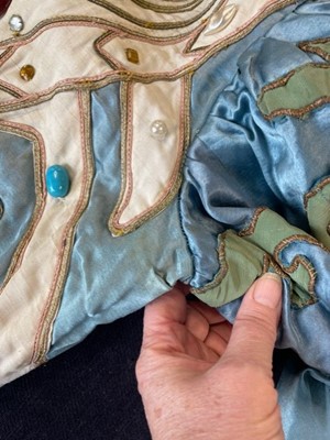 Lot 51 - de Basil Ballets Russes Costume for the 'Bluebird', after Bakst's design, 1940s