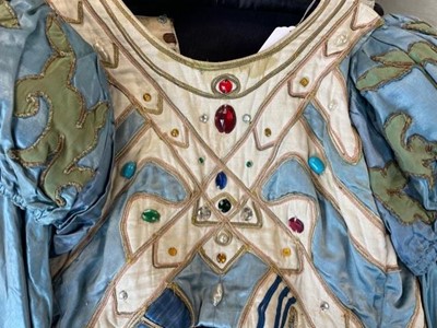 Lot 51 - de Basil Ballets Russes Costume for the 'Bluebird', after Bakst's design, 1940s