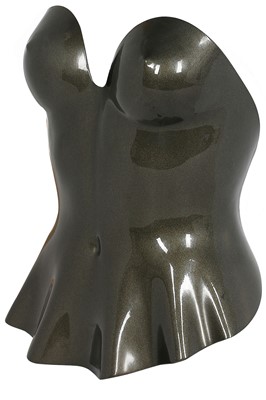 Lot 176 - A rare Issey Miyake moulded acrylic breastplate/bustier, Autumn-Winter 1980-81