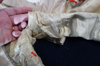 Lot 52 - Diaghilev's Ballets Russes ivory satin breeches for 'The Sleeping Princess', 1920s