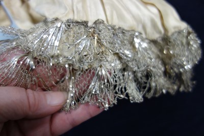Lot 52 - Diaghilev's Ballets Russes ivory satin breeches for 'The Sleeping Princess', 1920s