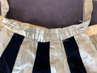 Lot 53 - Two de Basil Ballets Russes Cavalier costumes from 'Le Pavillon d'Armide', after a design by Benois, 1950s