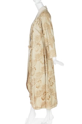 Lot 49 - A Stern Brothers ivory wool coat, 1910s