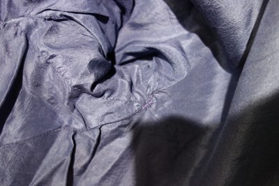 Lot 83 - A Christian Dior by Yves Saint Laurent couture black wool tent coat, 1958-60