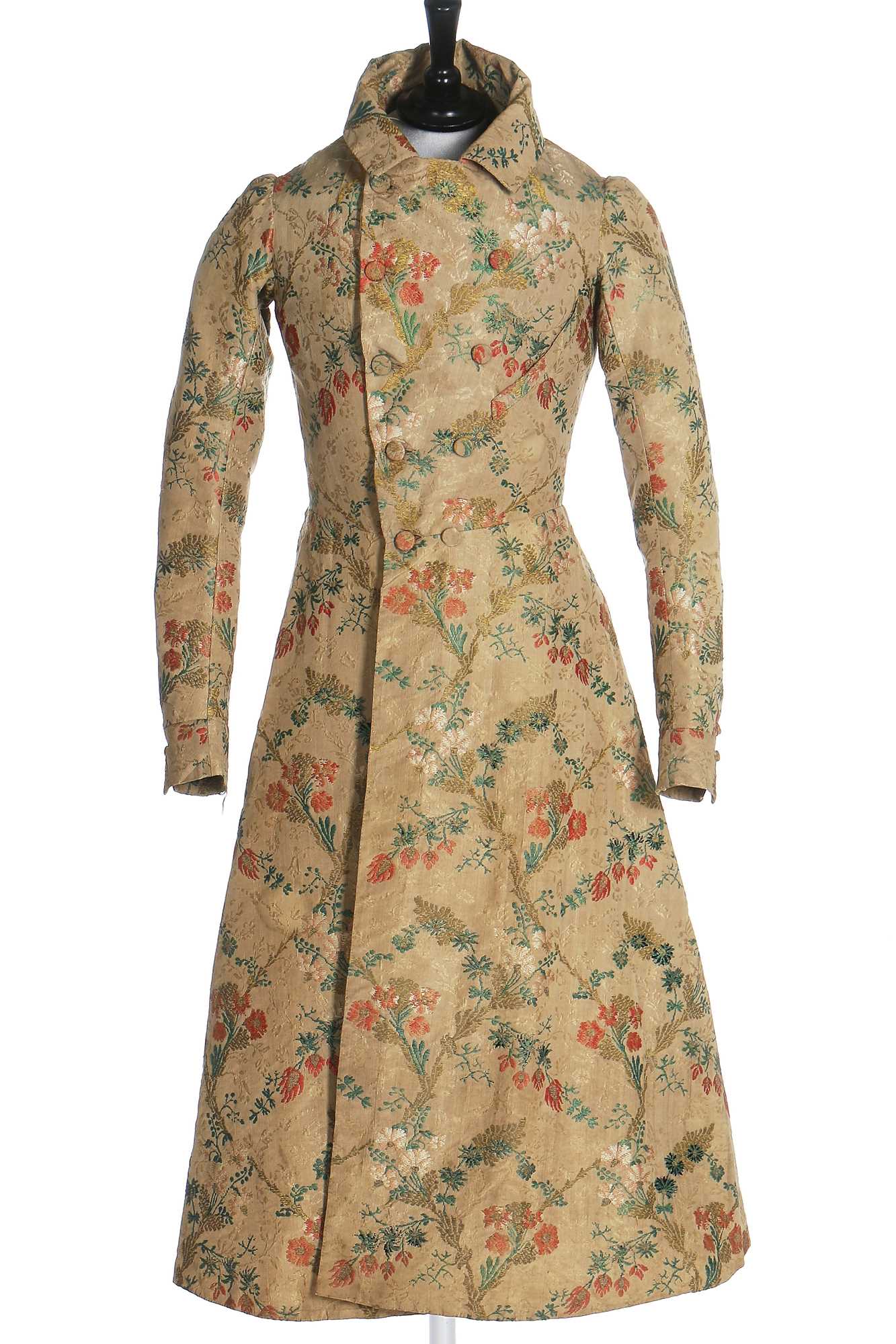 Lot 37 - A fine gentleman's silk banyan, circa 1830