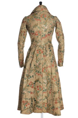 Lot 37 - A fine gentleman's silk banyan, circa 1830
