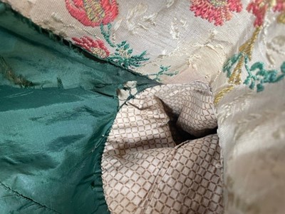 Lot 37 - A fine gentleman's silk banyan, circa 1830