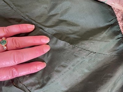 Lot 37 - A fine gentleman's silk banyan, circa 1830
