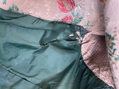 Lot 37 - A fine gentleman's silk banyan, circa 1830