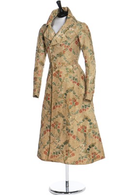 Lot 37 - A fine gentleman's silk banyan, circa 1830