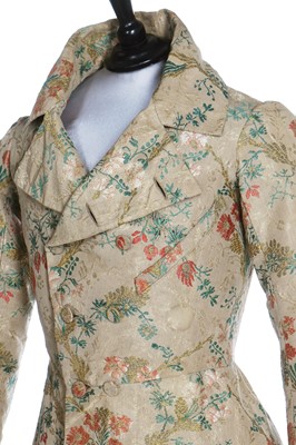 Lot 37 - A fine gentleman's silk banyan, circa 1830