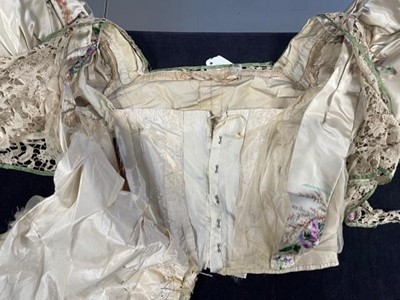 Lot 44 - Two antique dresses