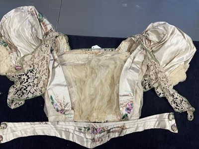 Lot 44 - Two antique dresses