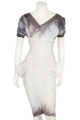 Lot 201 - A Rachel Auburn hand-dyed stockinette dress, 1989-90