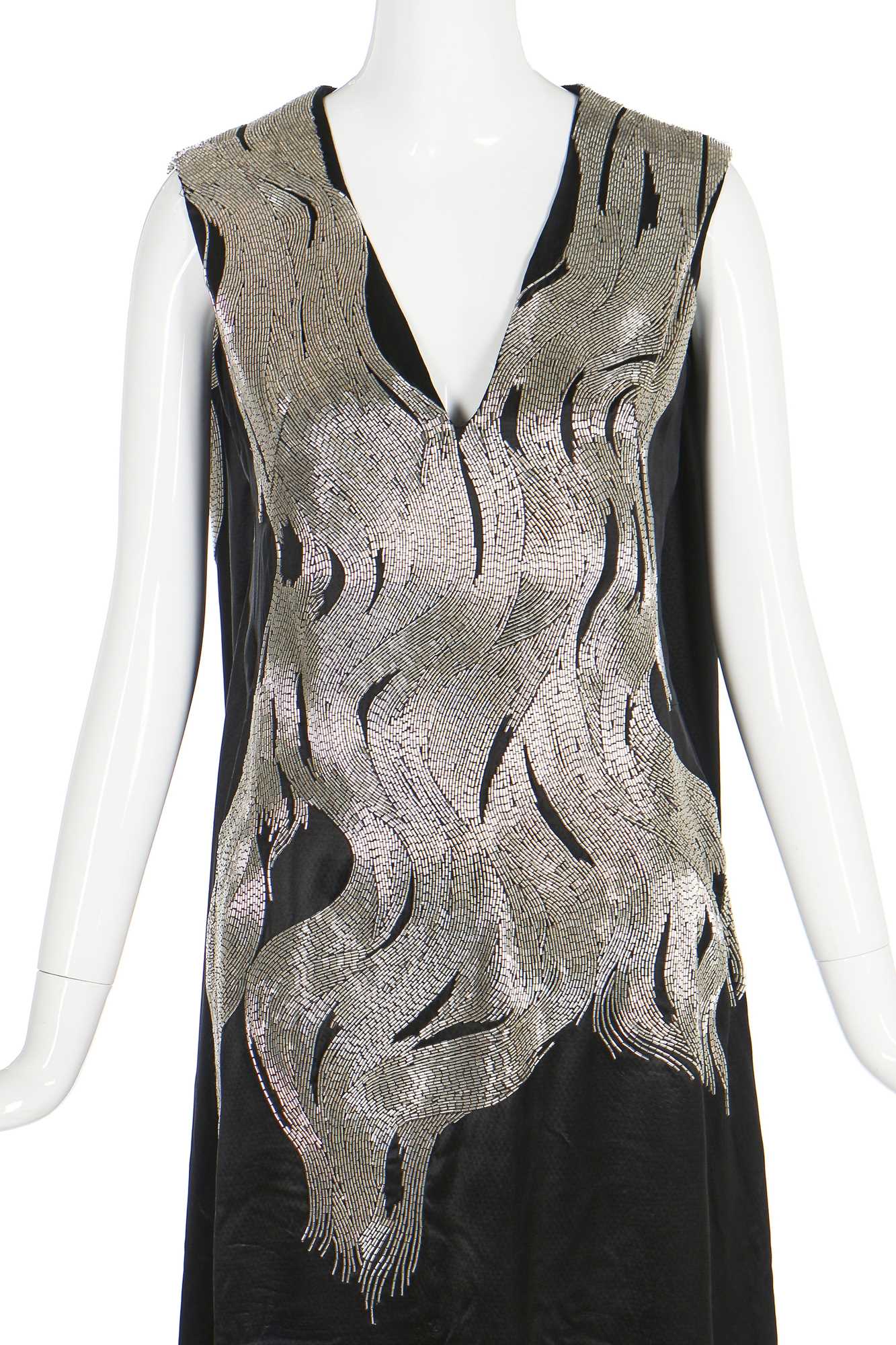 Lot 227 - An Alexander McQueen beaded evening gown, 'In Memory of Elizabeth Howe, Salem 1692' collection, Autumn-Winter 2007