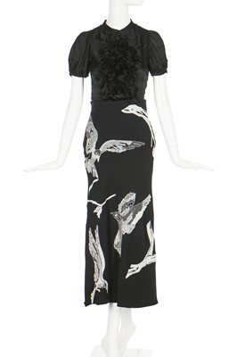 Lot 226 - An Alexander McQueen 'Birds' ensemble, 'Sarabande' collection, Spring-Summer 2007