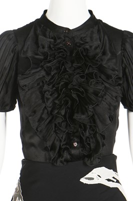Lot 226 - An Alexander McQueen 'Birds' ensemble, 'Sarabande' collection, Spring-Summer 2007